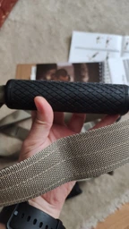 Петлі TRX Tactical (T3) тактичної серії (TRX-T3YL) підвісні тренувальні для функціонального тренінгу (обгумовані ручки) фото від покупців 5