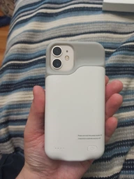 Чохол powerbank iBattery для iPhone 12 Mini 4000 mAh white фото від покупців 1