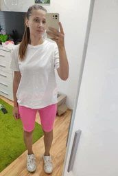 Женские велосипедки Aktasport Basic Light Pink размер XXS (5016_XXS)