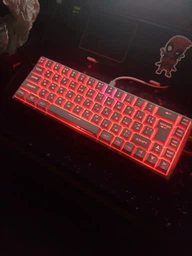 Клавіатура 2E GAMING KG360 RGB 68key Wireless Black (2E-KG360UBK)