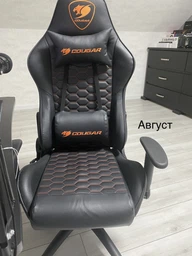 Комп'ютерне крісло для геймера Cougar Outrider S Black/Orange фото від покупців 12