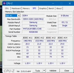 Ноутбучная оперативная память Samsung DDR4 8GB 3200MHz SO-DIMM 1Rx8 PC4-3200AA (M471A1K43EB1-CWE) фото от покупателей 13