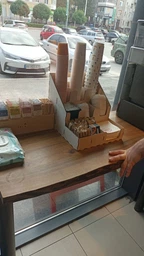Організатор для кав'ярні з дерева модель L1