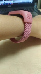 Ремінець BeCover Elastic Nylon Style для Xiaomi Mi Smart Band 5/Mi Smart Band 6 (Size M) Blue-White (706151) фото від покупців 6
