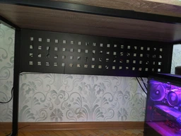 Компьютерный стол Ferrum-decor Майк 75x120x70 черный ДСП Дуб Сан-Марино 16мм фото от покупателей 1