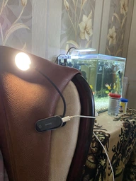Лампа на прищіпці Baseus Comfort Reading Mini Clip Lamp 350 mAh (DGRAD-0G) Gray