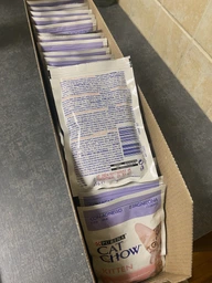 Упаковка влажного корма для котят Purina Cat Chow Kitten кусочки в подливе с ягненком и цуккини 85 г x 26 шт. фото от покупателей 3