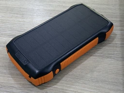 УМБ Promate SolarTank-20PDQi 20000 mAh с солнечной панелью 20W PD USB-C 18W QC USB-A 10W Qi 2xUSB-A Black (solartank-20pdqi.black)