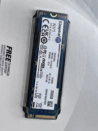 SSD диск Kingston NV1 250GB NVMe M.2 2280 PCIe 3.0 x4 (SNVS/250G) фото от покупателей 1