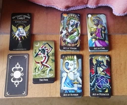 Карти Таро Божевільного місяця. Deviant Moon Tarot (подарунковий набір) фото від покупців 10
