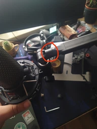 Стойка-пантограф, кронштейн усиленный подходит для Blue Yeti / QuadCast / SoloCast / Samson / Shure PF01 Black фото от покупателей 13