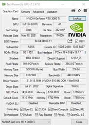 Видеокарта ASUS TUF-RTX3060TI-O8G-V2-GAMING фото от покупателей 11