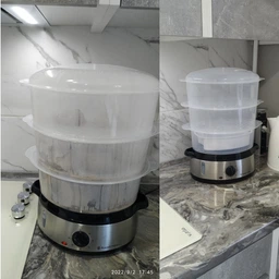 Пароварка RUSSELL HOBBS Cook@Home 9 л 19270-56 фото от покупателей 14