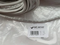 Патч-корд Kingda 0,25 м, FTP, cat.5e, RJ45, мідь, сірий, PAFT4025 фото від покупців 10