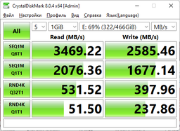 SSD накопичувач MSI Spatium M390 500 GB M.2 (S78-440K170-P83) фото від покупців 7
