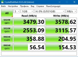 SSD диск Gigabyte Aorus NVMe Gen4 500GB M.2 2280 NVMe PCIe 4.0 x4 3D NAND TLC (GP-ASM2NE6500GTTD) фото от покупателей 8
