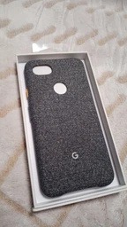 Противоударный чехол Official Fabric Case GA00787 для Google Pixel 3a XL (6") Carbon фото від покупців 4