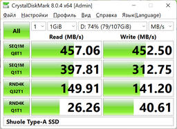 Зовнішня кишеня Shuole U25QCC USB 3.1 Type C для HDD 2.5"