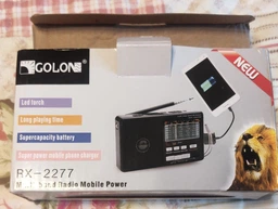 Кишеньковий всехвильовий портативний FM-радіоприймач з ліхтариком Golon RX 8866 на батареях або акумуляторі BL-5C фото від покупців 7