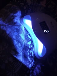 Лампа для маникюра UV+LED SUN 5 White (белая) питание от USB, 48 Вт фото от покупателей 19