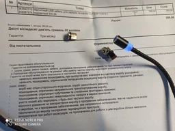Магнітний кабель для швидкої зарядки Data кабель для передачі даних USB-кабель 3 в 1 Lightning, Micro USB, Type C USB C 3А Швидка зарядка. Обертання на 540° 1М Pavlysh XC-17 фото від покупців 13