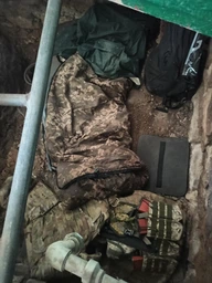 Килимок туристичний + спальник + сидіння (каремат у намет під спальний мішок) OSPORT Lite Зима (n-0016) Піксель