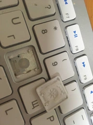 Беспроводная Bluetooth клавиатура ABS пластик Keyboard X5 ART-3710 Белая