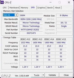 Micron 8GB DDR4-3200 SO-DIMM, PC4-25600 RAM для ноутбуків (MTA4ATF1G64HZ-3G2E2) фото від покупців 2