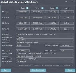 Пам'ять для ноутбука SO-DIMM DDR4 32 Gb (3200 MHz) G.SKILL Ripjaws (F4-3200C22S-32GRS) фото від покупців 3