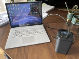 Повербанк O2 Project 60000 mAh 65 pro wat для макбуку, айфону. Зарядна станція на 6 портів USB Powerbank з ліхтариком (Black)