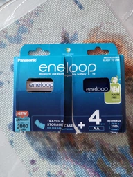 Аккумулятор Panasonic Eneloop AA 2000 4BP mAh NI-MH+case (BK-3MCDEC4BE) фото от покупателей 7