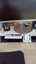 Подставка для настольного монитора MOOJAY с игровой подсветкой RGB и концентратором 4 x USB 3.0 фото от покупателей 14