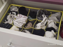 Кофр для нижньої білизни Мій Дім на 15 відділень 35х21х10 см (UC09971) фото від покупців 3