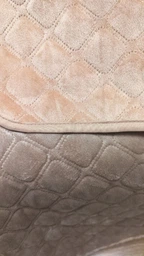 Покривало ТЕП "VELOUR" 150*210 см кавовий/ромб круглий фото від покупців 2