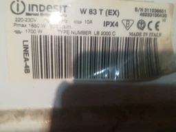 Ручка люка в зборі для пральної машини Indesit DHL001ID фото від покупців 2