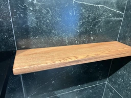 Полки настенные, навесные для ванной, гостинной, кухни 600*160*25 мм Американский орех Wood Wedge фото от покупателей 4