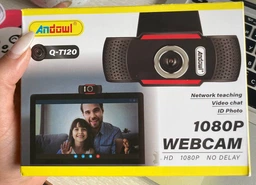 Веб камера Q-T120 ANDOWL HD 1280х720 Чёрная со встроенным микрофоном для компьютера ноутбука крепление на прищепке фото от покупателей 3