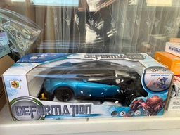 Машинка Трансформер Bugatti Robot Car Червона