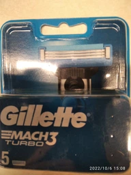 Сменные картриджи для бритья (лезвия) мужские Gillette Mach3 Turbo 8 шт (3014260331320) фото от покупателей 13