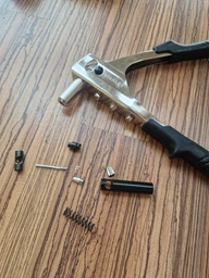 Заклепочник Stanley All Steel Riveter MR55 высокого усилия для алюминиевых заклепок 2-5 мм (0-69-804) фото от покупателей 1