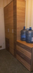 Комод Эверест Бриз К 5 70х38х72 см Комби Венге темный Дуб молочный Телескопические направляющие