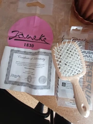 Щітка для волосся чорна з фуксією Janeke Superbrush 8006060562498 фото від покупців 1