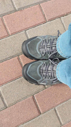 Чоловічі тактичні кросівки MFH Trekking boots 18330M 43 27.5 см Сірі (4044633168702)