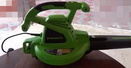 Електрична повітродувка-пилосос Greenworks GBV2800 (2.8 кВт, 313 км/год) (2402707)