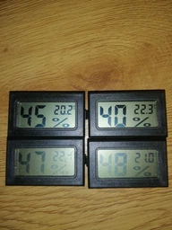 Цифровой гигрометр и термометр с ЖК дисплеем LCD -50 ~ 70° C градусник влагомер FY-11 (611947927) Черный фото от покупателей 3