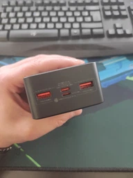 Павербанк із швидкою зарядкою BASEUS Bipow Digital Display 30000 mAh 20W 3A Black