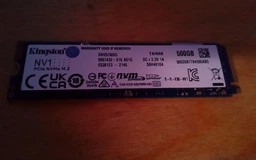 SSD диск Kingston NV1 500GB NVMe M.2 2280 PCIe 3.0 x4 (SNVS/500G) фото от покупателей 18