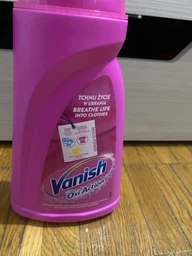 Пятновыводитель Vanish Oxi Action для белого 100 мл фото от покупателей 15