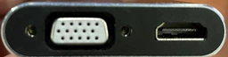 USB хаб для MacBook Adapter 4 в 1 Type-C to HDMA PD USB 3.0 VGA USB-C 4K перехідник для ноутбука на TV PAVLYSH PH - 99 фото від покупців 1