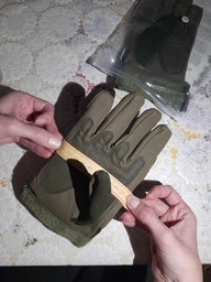 Перчатки Тактические с Закрытыми Пальцами Зеленый Clefers Tactical GLFR размер XL - Военные Осенне-Зимние (5002114) фото от покупателей 12